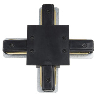 Соединитель для шинопроводов UBX-Q123 R41 BLACK 1 POLYBAG типа R Х-образный однофазный черн. Vople UL-00007452