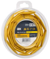 Трубка термоусадочная ТТУ нг-LS 5/2.5 желт. (уп.2м)  UDR12-005-D25-002-K05-T