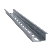 DIN-рейка L225 15.0х1.0мм оцинк.  350575