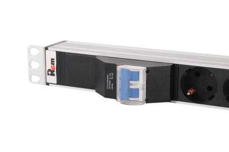 Блок розеток вертикальный -32 без шнура с авт. инд. 20 IEC 60320 C13 10 IEC 60320 C19 32А алюм. 33-38U колодка R-32-20C13-10C19-A-I-1420-K  1867398