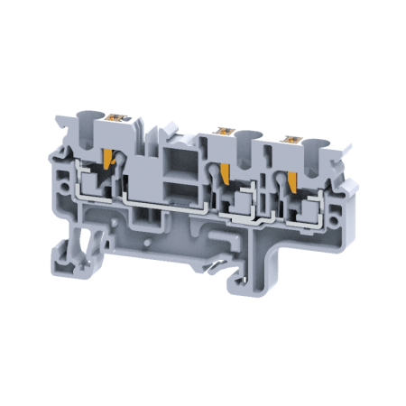 Клемма с 3-мя контактами push-in OptiClip СP-4-TRIPLET-I сер.  331848