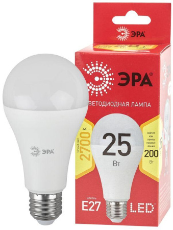 Лампа светодиодная RED LINE LED A65-25W-827-E27 R 25Вт A65 груша 2700К тепл. бел. E27  Б0048009