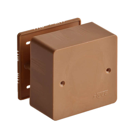 Коробка универсальная для кабель-каналов 85х85х45 корич. IP40  65015К