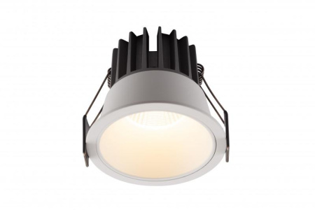 Светильник встраиваемый IP20 12Вт LED 3000 бел. алюм.  DK4500-WH