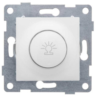 Механизм диммера СП Ugra 500Вт с накладкой и воротком бел.  С11Д6-001