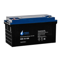 Батарея аккумуляторная HM-12-120 свинцово-кислотная 12В/120А.ч ПарусЭлектро HM-12-120