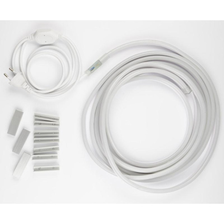 Комплект светодиодной ленты ULS-N21 5M/6500K/1.5M IP67 RRP40C00 длина 5м IP67 дневной бел. свет (6500К) сетевой шнур 1.5м  UL-00006685