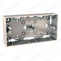 Коробка установочная ОП 2-м 15 бел. 1590752-030