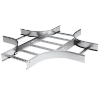 Ответвитель Х 80х600 R-600 в компл. с крепежн. элемент. и соед. пластинами  LX8606K