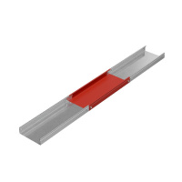 Лоток листовой неперфорированный 200х50 L2500 1.2мм "Стандарт ПЛЮС" LNEplus50-200-1.2-2500 INOX304 КМ PL12612