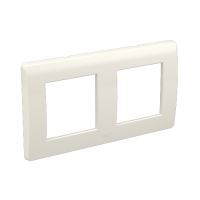 Рамка 2-м 2х2мод. Brava бел. RAL9016  75012W