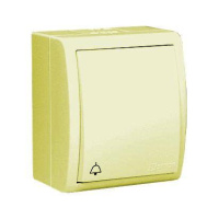 Выключатель кнопочный 1-кл. ОП 15 IP54 с инд. сл. кость 1594160-031