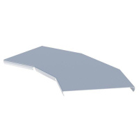 Крышка для угла горизонтального 45град. осн.400 HDZ  kglt45400-HDZ