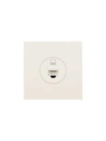 Розетка компьютерная 1-мест. СП ZIMA IP20 слон. кость  704-9088-139