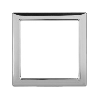 Вставка декоративная 1-м 2мод. Avanti для метал. рамок хром  4404852D