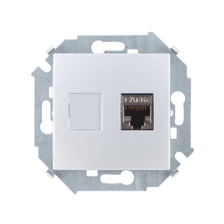Розетка компьютерная 15 RJ45 кат.6A AMP FTP алюм.  1591563-033