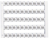 Маркировка горизонтальная DY5 (1) 1 пластина - 50шт (уп.500шт)  505001