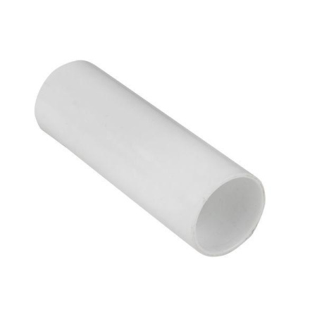 Муфта соединительная для трубы 25мм бел. Plast  ms-t-25-w-r