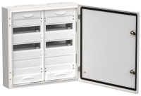 Корпус металлический ЩРн-72 (2х36) 585х570х140 IP54 бел. (одна дверь) TITAN 5  TI5-50-N-2X036-54