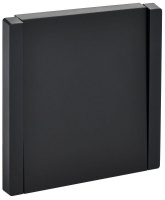 Выключатель проходной 1-кл. СП FORTE&PIANO 10А FP103 черн.  FP-V12-0-10-1-K02