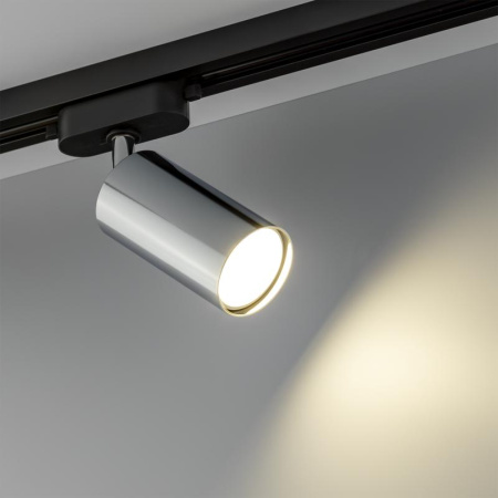 Светильник трековый ARTLINE поворотный 55х55х100мм GU10 230В алюм. 4кв.м хром.  59877 4