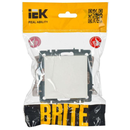 Вывод кабеля BRITE МВ10-БрБ механизм бел.  BR-VK10-0-K01