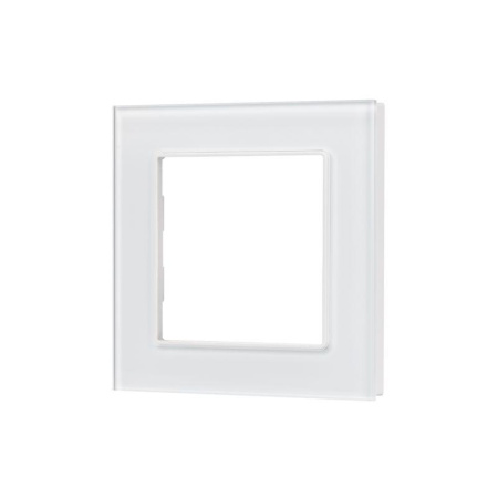 Рамка стеклянная FRM-GLARE-GS-1-WH  043786