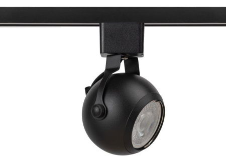 Светильник трековый TR35-GU10 80х130 8647 MR16 GU10 1ф BK черн.  Б0053296