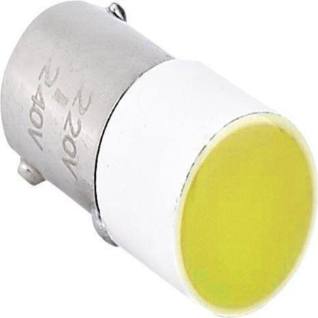 Лампа BA9s для NP2 AC/DC110В (LED) (R) желт.  576731