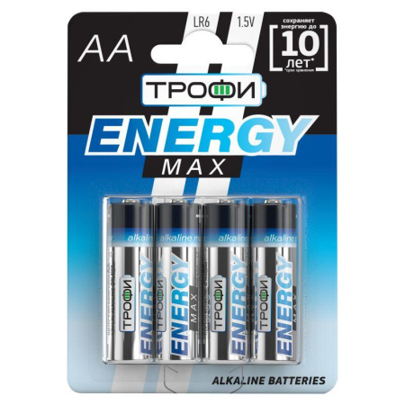Элемент питания алкалиновый AA/LR6 LR6-4BL Ultra (блист.4шт)  Б0015138