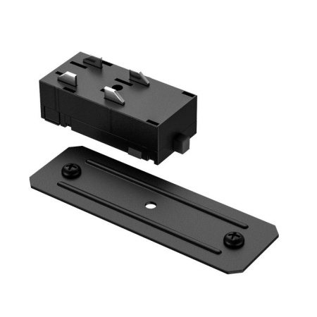 Соединитель прямой для шинопровода SMART черн.  TR2101-BK