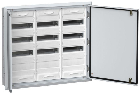 Корпус металлический ЩРв-144 (3х48) 755х885х130 IP31 бел. TITAN 5  TI5-50-V-3X048-31
