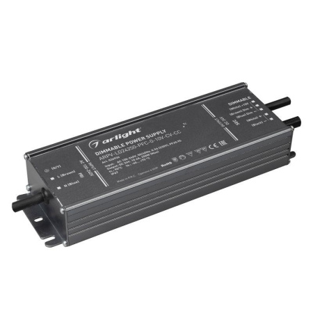Блок питания ARPV-LG24250-PFC-0-10V-CV-CC 24В 10.4А 250Вт IP67 металл  036936