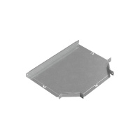 Отвод для лотка Т-образ. 400х50 сталь 1мм "ПЛЮС" TDplus50-400 HD КМ PL1489