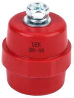 Изолятор SM40 (М8) силовой с болтом  YIS11-40-12-B