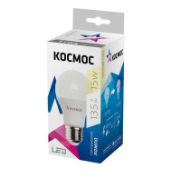 Лампа светодиодная A60 15Вт грушевидная 3000К E27 220В  Lksm_LED15wA60E2730