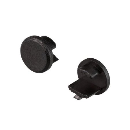 Заглушка для ROUND-D10.5 BLACK глухая  033037