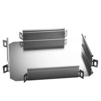 Ответвитель крестообразный ST 600х80 1мм оцинк.  STC.6008.10 Ответвитель крестообразный ST 600х80 1мм оцинк.  STC.6008.10