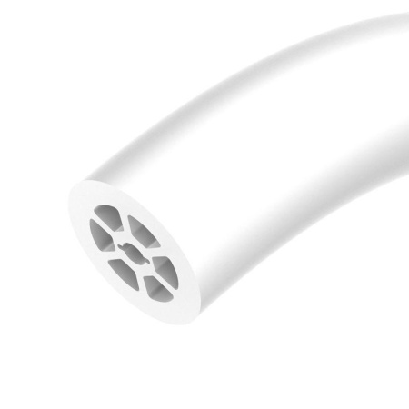 Профиль силиконовый WPH-FLEX-D40-360deg-S10-5m WHITE силикон (уп.5м)  045869