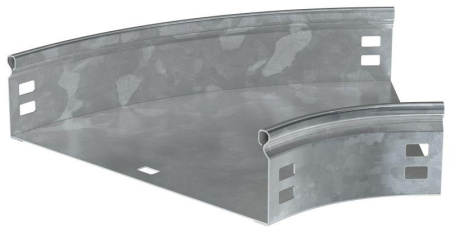 Угол для лотка плавный 45град. 400х50 Г01 ESCA HDZ  CPG01-0-45-050-400-HDZ