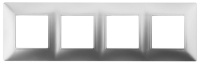 Рамка 4-м 14-5004-03 Elegance алюм. ЭРА Б0034401