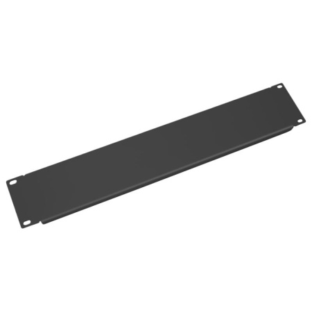 Заглушка SH-J019-2U-BK 19дюйм 2U фальш-панель RAL 9004 черн.  8639c