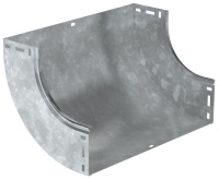 Угол для лотка плавный 90град. 600х100 В10 ESCA HDZ  CPV51-0-90-100-600-HDZ