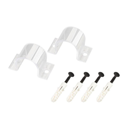 Держатель ARL-MOONLIGHT-R25-CLIP-TN CLEAR пластик  031462