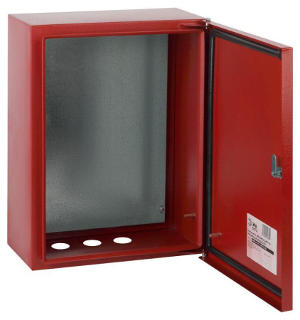 Корпус металлический ЩМПг-04 400х300х175 IP54 RED_SHMPg-04_IP54_SIMPLE красн. ЭРА Б0047702