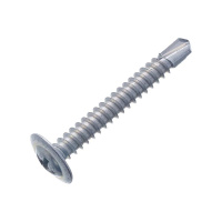 Саморез 4.2х25 металл-металл с прессшайбой сверло цинк (уп.1000шт) коробка  ММ4225СЦ1