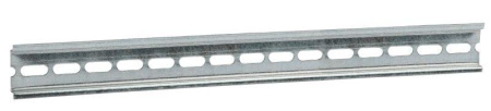 DIN-рейка перфорированная L2000 оцинк.  Б0045236