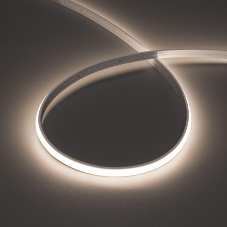 Лента светодиодная герметичная MOONLIGHT-TOP-X544-10x5mm 24В Day4300 (10Вт/м IP65 wire x1) вывод кабеля прямой (уп.5м)  041525