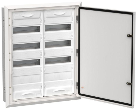Корпус металлический ЩРв-96 (2х48) 755х625х130 IP31 бел. TITAN 5  TI5-50-V-2X048-31