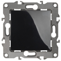 Кнопка 10АХ-250В 12 черн. 12-1111-06 ЭРА Б0047835